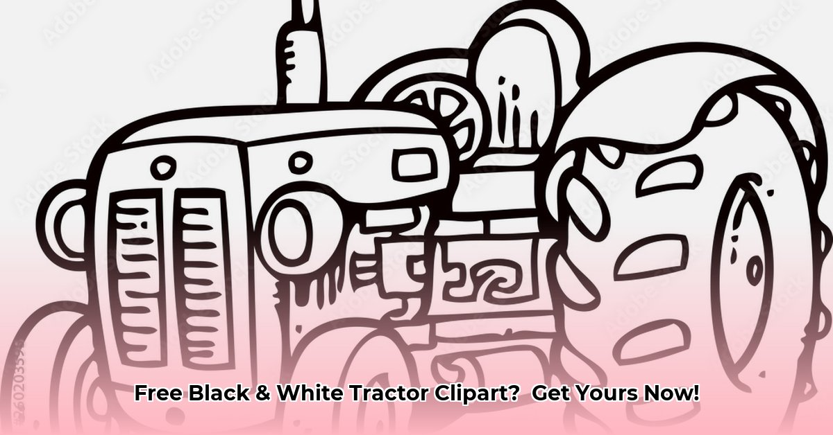 black-and-white-tractor-clipart